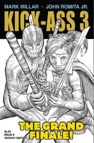 KICK-ASS 3 #8 (OF 8) JRJR SKETCH VAR
