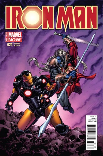 IRON MAN #24 PERKINS VAR ANMN