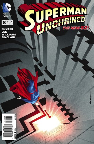 SUPERMAN UNCHAINED #8 NGUYEN VAR ED