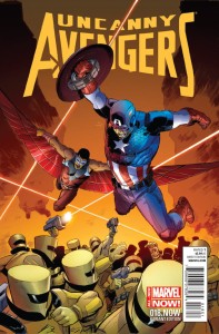 UNCANNY AVENGERS #18,NOW CAPTAIN AMERICA VAR ANMN