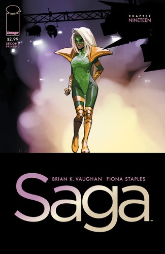 SAGA #19 2ND PRINTING