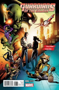 GUARDIANS OF GALAXY #6 STORY THUS FAR VAR