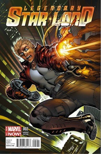 LEGENDARY STAR LORD #2 MCGUINNESS VAR