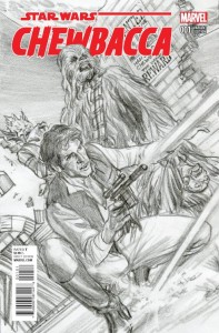 CHEWBACCA #1 (OF 5) ROSS SKETCH VAR