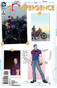 CONVERGENCE #3 (OF 8) SUPERMAN SKETCH VAR ED