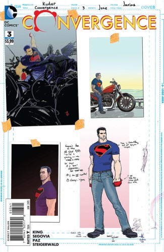 CONVERGENCE #3 (OF 8) SUPERMAN SKETCH VAR ED