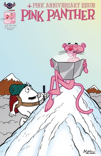 PINK PANTHER PINK ANNIVERSARY PINK HIJINKS GALVAN CVR