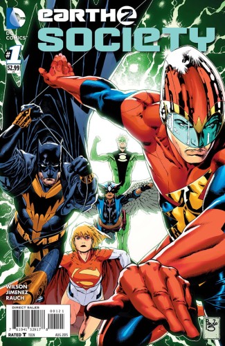 EARTH 2 SOCIETY #1 VAR ED