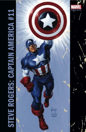 CAPTAIN AMERICA STEVE ROGERS #11 JUSKO CORNER BOX VAR