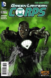 GREEN LANTERN CORPS #35 MONSTERS VARIANT EDITION (GODHEAD)