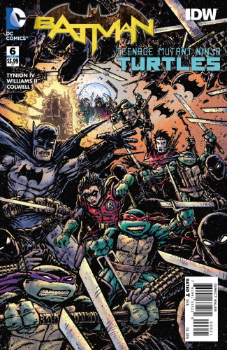 BATMAN TEENAGE MUTANT NINJA TURTLES #6 (OF 6) VAR ED