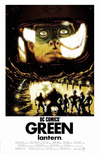GREEN LANTERN #40 MOVIE POSTER VAR ED