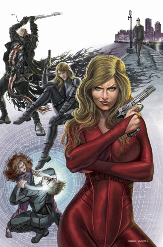 GFT RED AGENT #5 (OF 5) B CVR CACAU