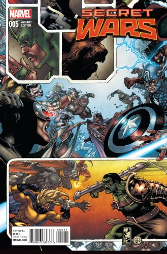 SECRET WARS #5 (OF 9) BIANCHI CONNECTING VAR