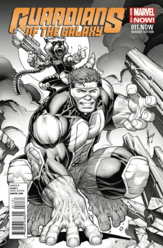 GUARDIANS OF GALAXY #11.NOW KEOWN SKETCH VAR ANMN