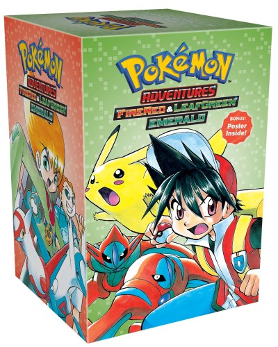 POKEMON ADV FIRERED & LEAFGREEN EMERALD BOX SET (9781421582788)