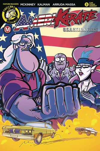 AMERIKARATE #5 CVR B MASSA MOVIE