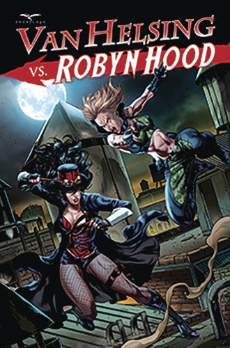 VAN HELSING VS ROBYN HOOD #3 (OF 4) CVR B WHITE