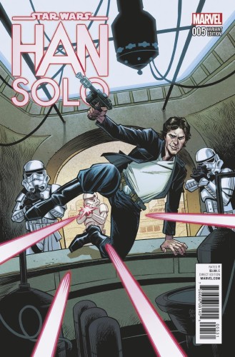 STAR WARS HAN SOLO #5 (OF 5) STEWART VAR