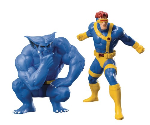 MARVEL CYCLOPS & BEAST 2PK ARTFX+ STATUE