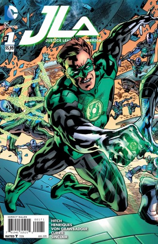 JUSTICE LEAGUE OF AMERICA #1 GREEN LANTERN VAR ED (N52)