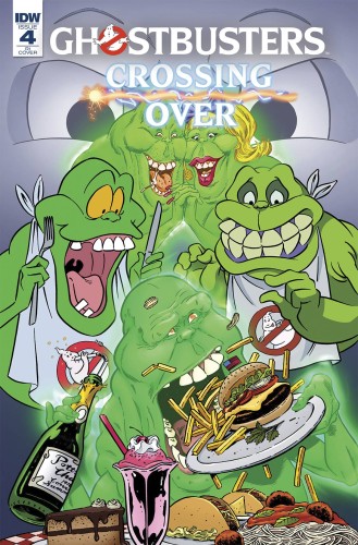 GHOSTBUSTERS CROSSING OVER #4 CVR A SCHOENING