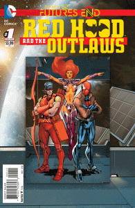RED HOOD AND THE OUTLAWS FUTURES END #1 3D COVER (N52)