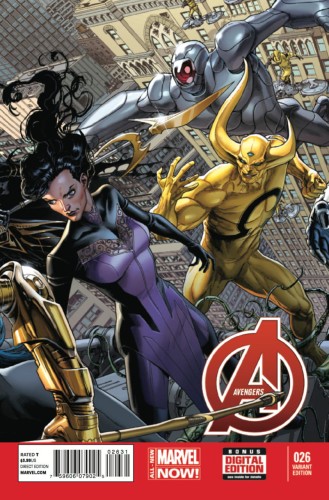 AVENGERS #26 WEAVER VAR ANMN