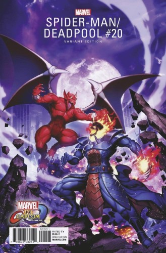 SPIDER-MAN DEADPOOL #20 GENZOMAN MARVEL VS CAPCOM VAR