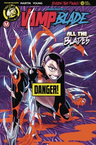 VAMPBLADE SEASON TWO #12 CVR B WINSTON YOUNG RISQUE