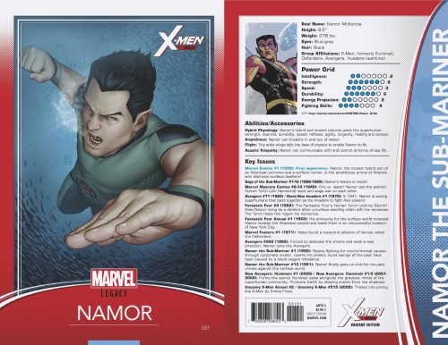 X-MEN RED #1 CHRISTOPHER TRADING CARD VAR LEG