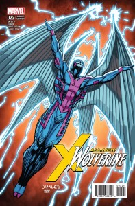 ALL NEW WOLVERINE #22 X-MEN CARD VAR