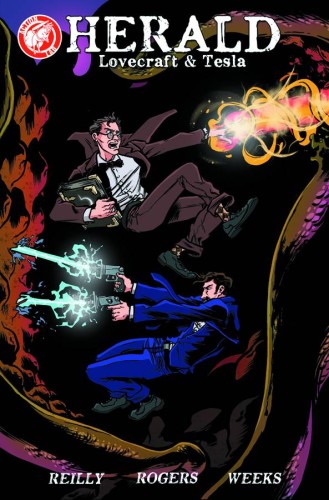 HERALD LOVECRAFT AND TESLA TP VOL 01 HISTORY IN THE MAKING (9781632290915)