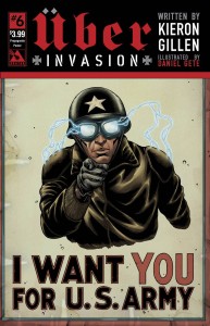 UBER INVASION #6 PROPAGANDA POSTER CVR