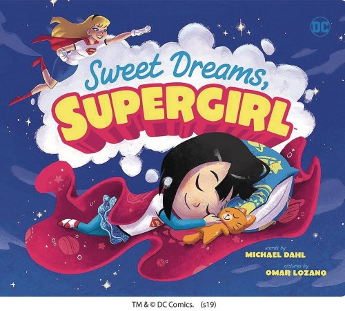 SWEET DREAMS SUPERGIRL BOARD BOOK (9781684362325)