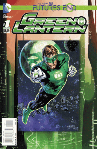 GREEN LANTERN FUTURES END #1 STANDARD 2D COVER