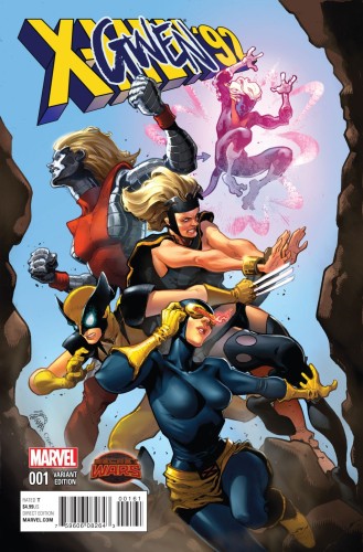 X-MEN 92 #1 X-GWEN VAR SWA