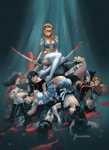 CINDERELLA SERIAL KILLER PRINCESS #4 CVR A ORTIZ