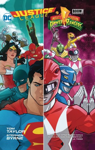 JUSTICE LEAGUE POWER RANGERS TP (9781401285159)