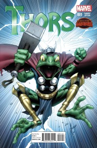 THORS #1 KEOWN VAR