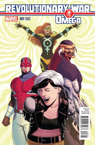 REVOLUTIONARY WAR OMEGA #1 MCKELVIE VAR