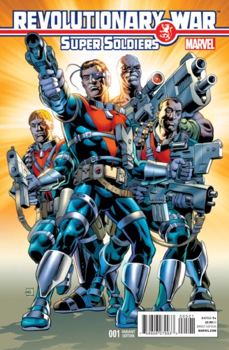 REVOLUTIONARY WAR SUPERSOLDIERS #1 GIBBONS VAR