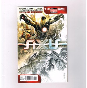 AVENGERS AND X-MEN AXIS #1 (OF 9) RETAILER PERSONALIZED SKETCH FADE VAR