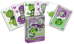 PLANTS VS ZOMBIES PLAYING CARDS