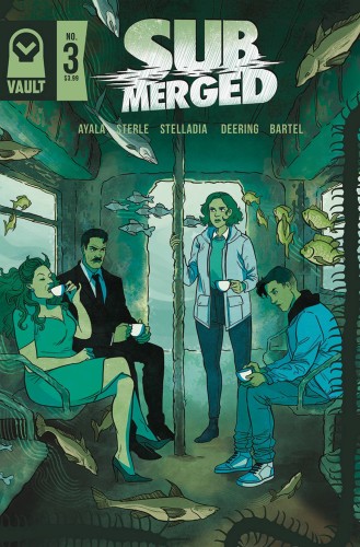 SUBMERGED #3 (OF 4) CVR B STERLE