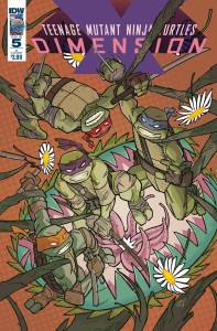TMNT DIMENSION X #5 CVR B ROUSSEAU