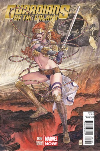 GUARDIANS OF GALAXY #5 MANARA ANGELA VAR