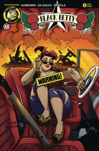 BLACK BETTY #3 CVR B DA SACCO PIN UP RISQUE