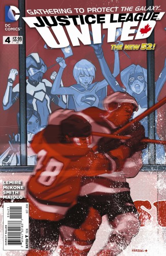JUSTICE LEAGUE UNITED #4 VAR ED