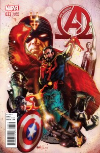 NEW AVENGERS #33 HARRIS VAR
